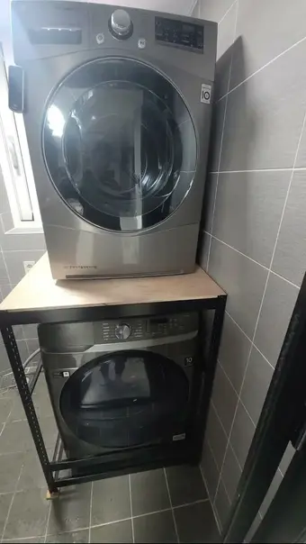 세탁기·건조기 자리 시공 영상 썸네일